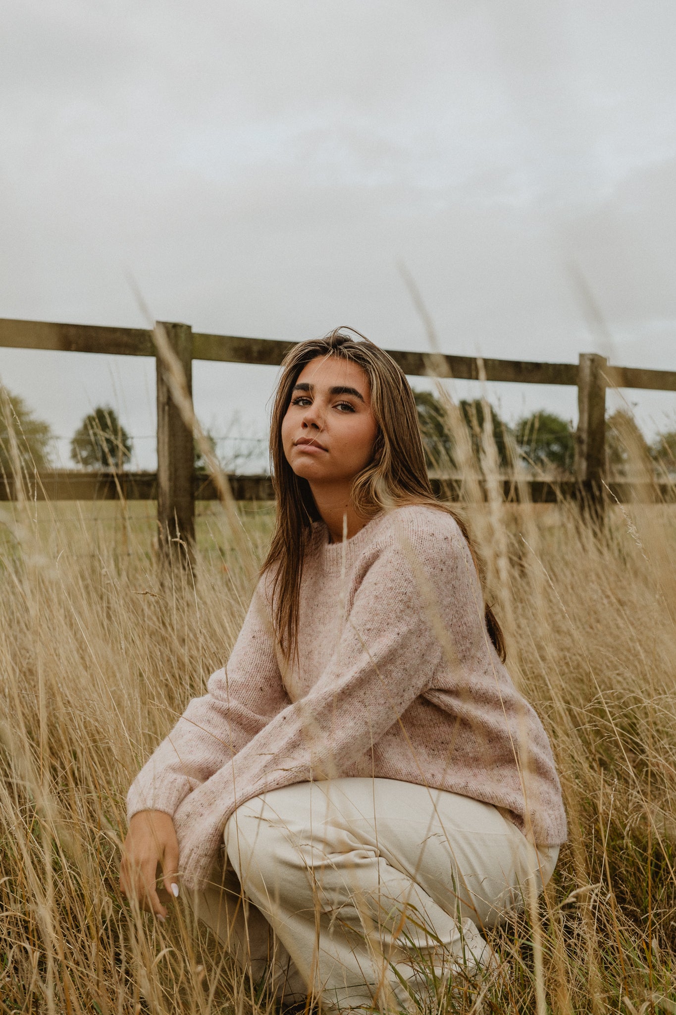VMINGRID Pullover - Pink Dogwood